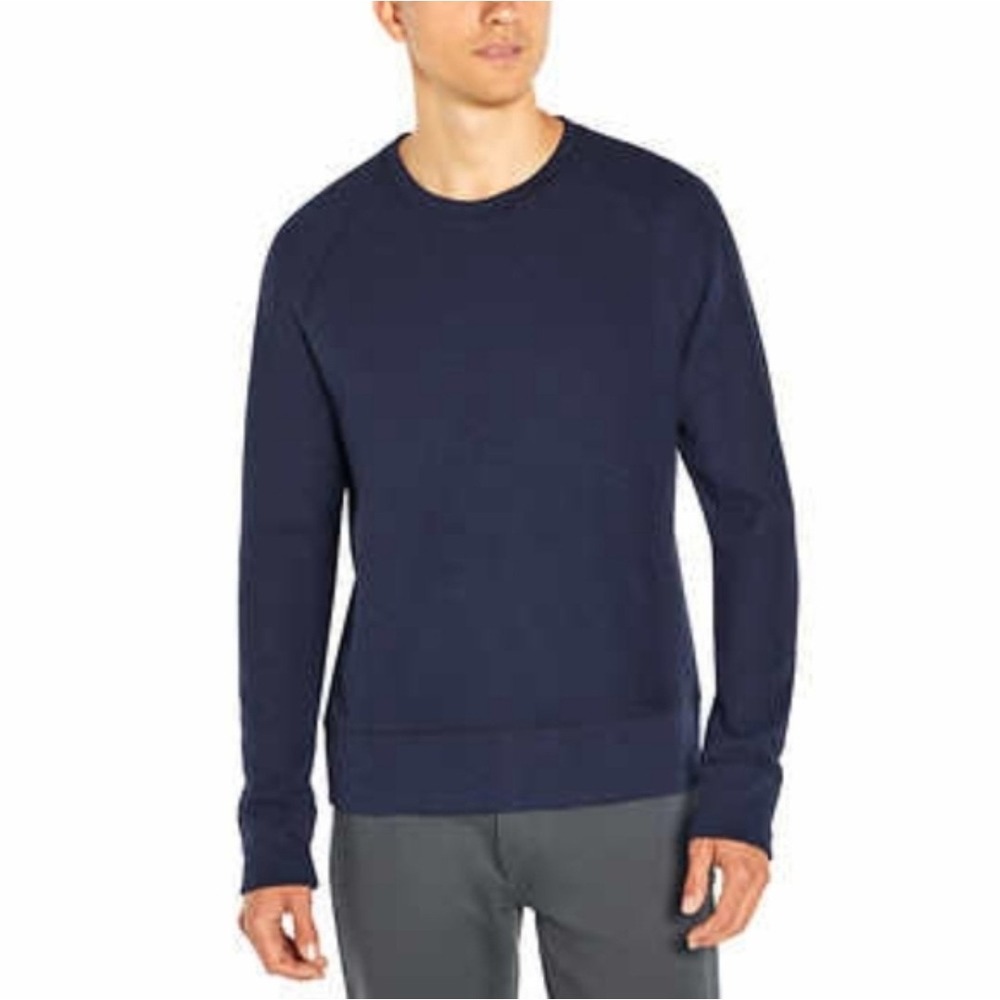 Banana Republic Long Sleeve Dark Navy Blue Thermal Waffle Knit Shirt Mens Xl Nwt